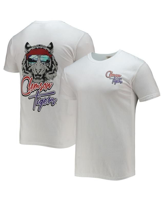 Mens Clemson Tigers Mascot Bandana T-Shirt Product Image