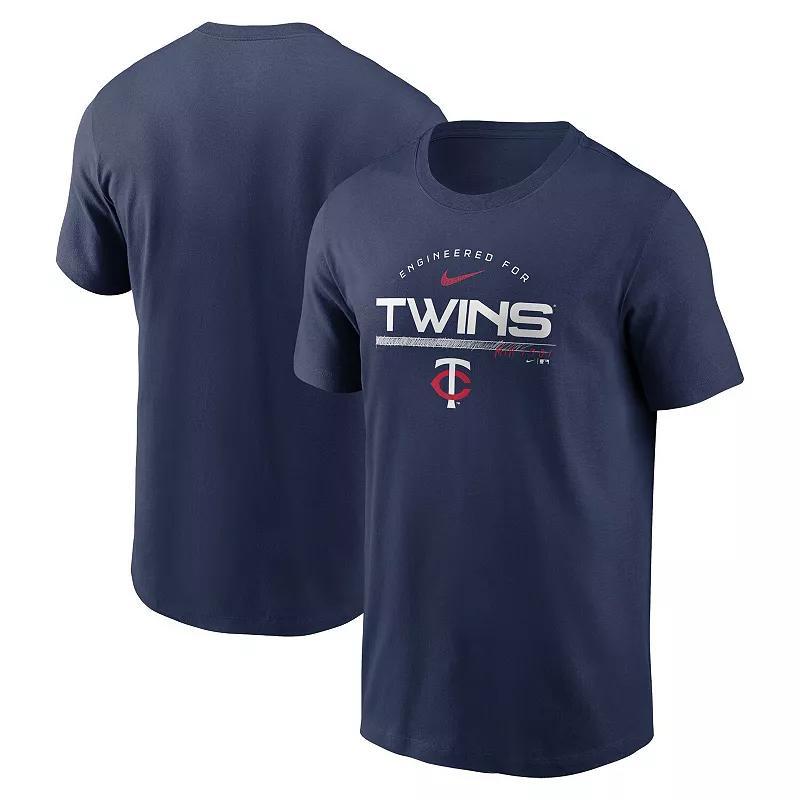 Mens Nike Navy Minnesota Twins Engineered Performance T-Shirt Product Image