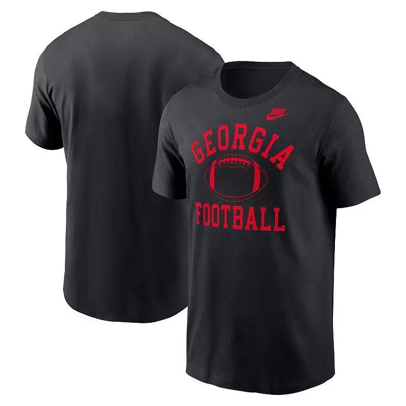 Mens Nike Georgia Bulldogs Legacy Football Icon T-Shirt Product Image