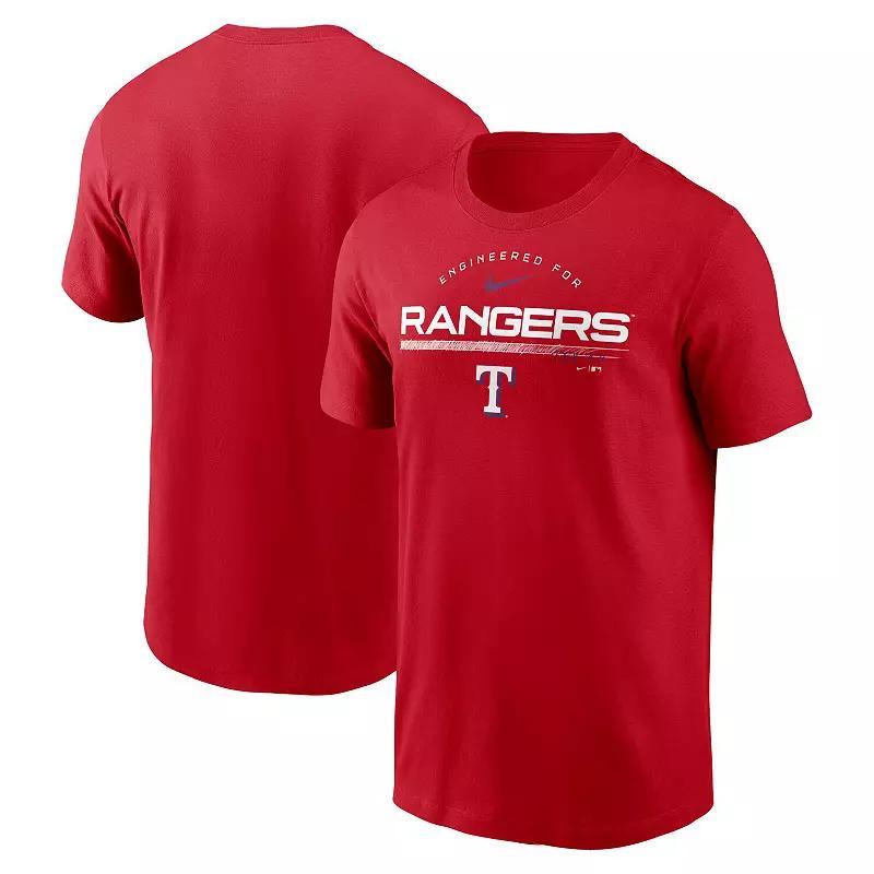 Mens Nike Texas Rangers Team Engineered Performance T-Shirt Product Image