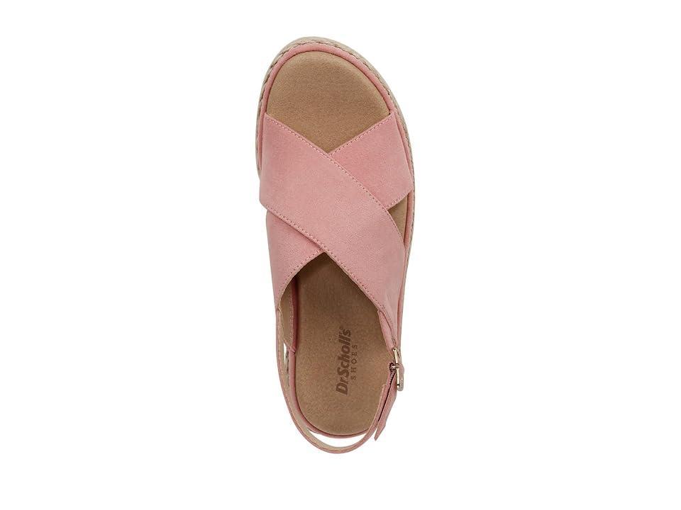 Dr. Scholl's Ember Espadrille Sandal (Rose Microfiber) Women's Sandals Product Image