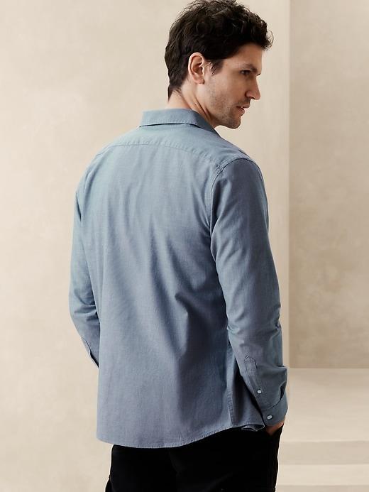 Slim Chambray Shirt Product Image