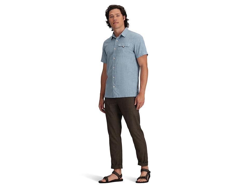 Royal Robbins Hempline Spaced Short Sleeve (Mountain Spring) Men's Clothing Product Image