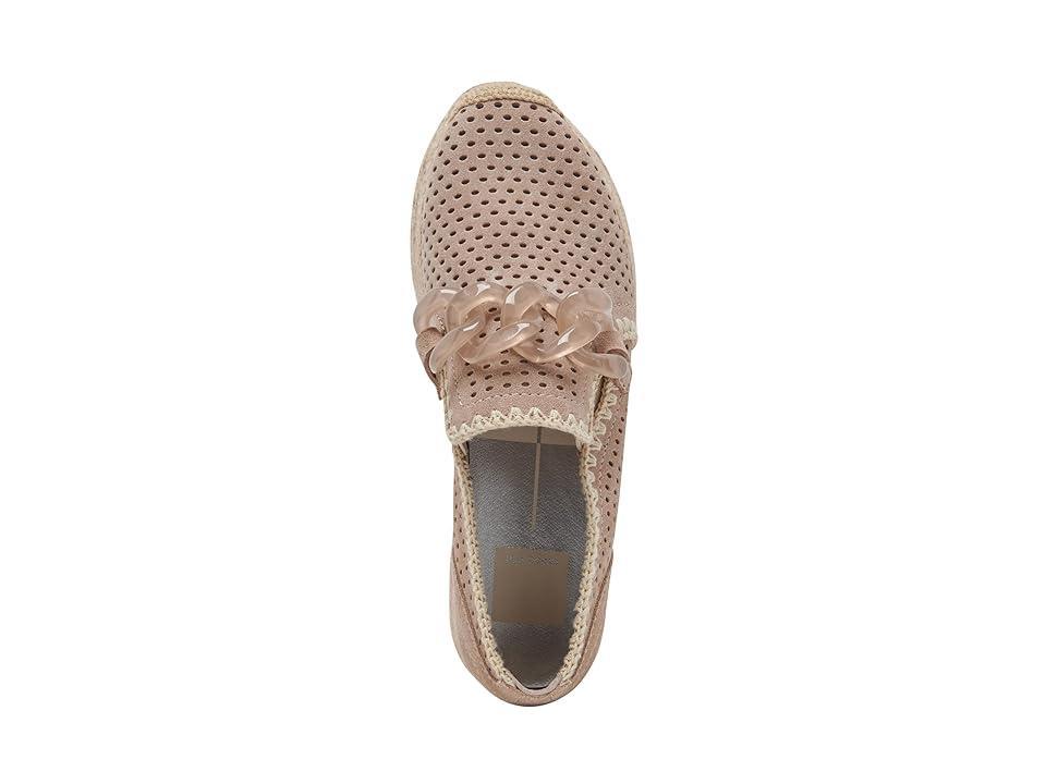 Dolce Vita Jhenee Espadrille Perf Perforated Suede) Women's Flat Shoes Product Image