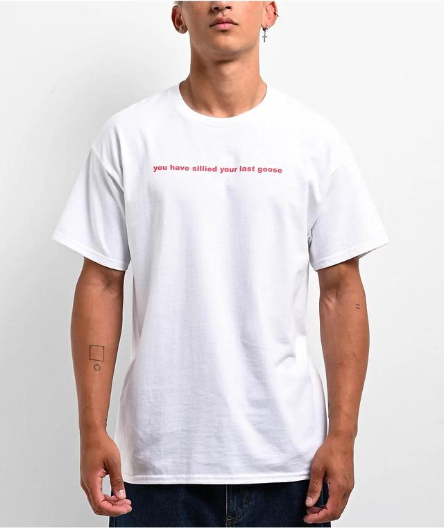 A.LAB Sillied Goose White T-Shirt Product Image