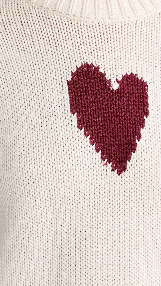 Kerri Rosenthal Lovey Heart Sweater | Shopbop Product Image