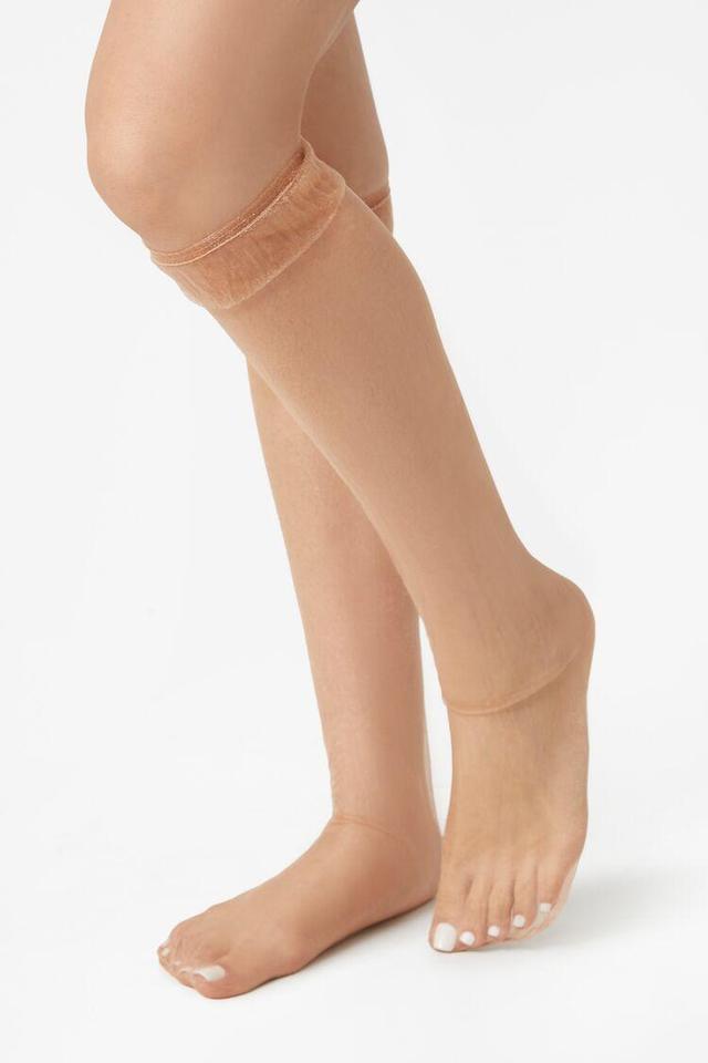 Sheer Knee-High Socks | Forever 21 Product Image