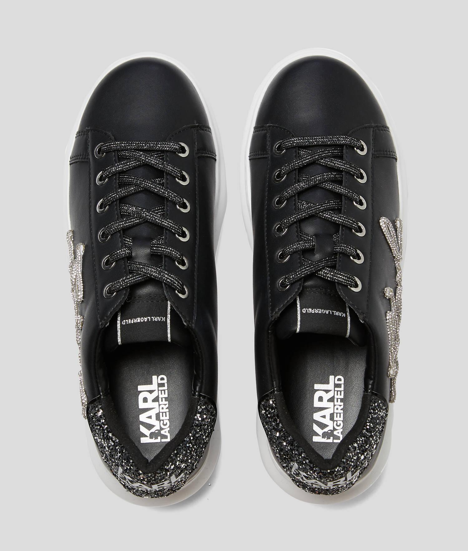 KAPRI SIGNIA RHINESTONE SNEAKERS Product Image