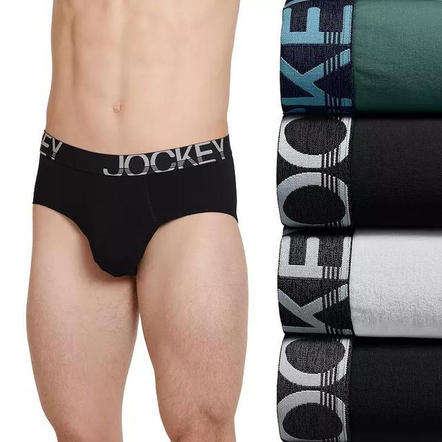 Mens Jockey 4-Pack ActiveStretch Briefs Product Image