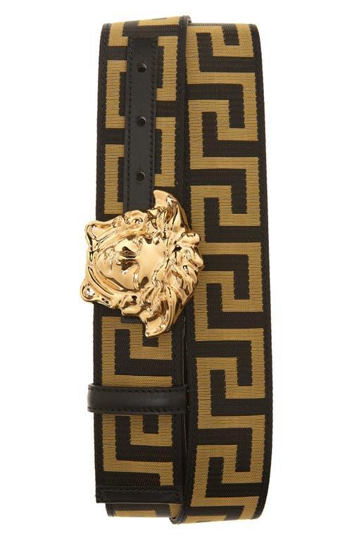 Versace First Line La Medusa La Greca Web Belt Product Image