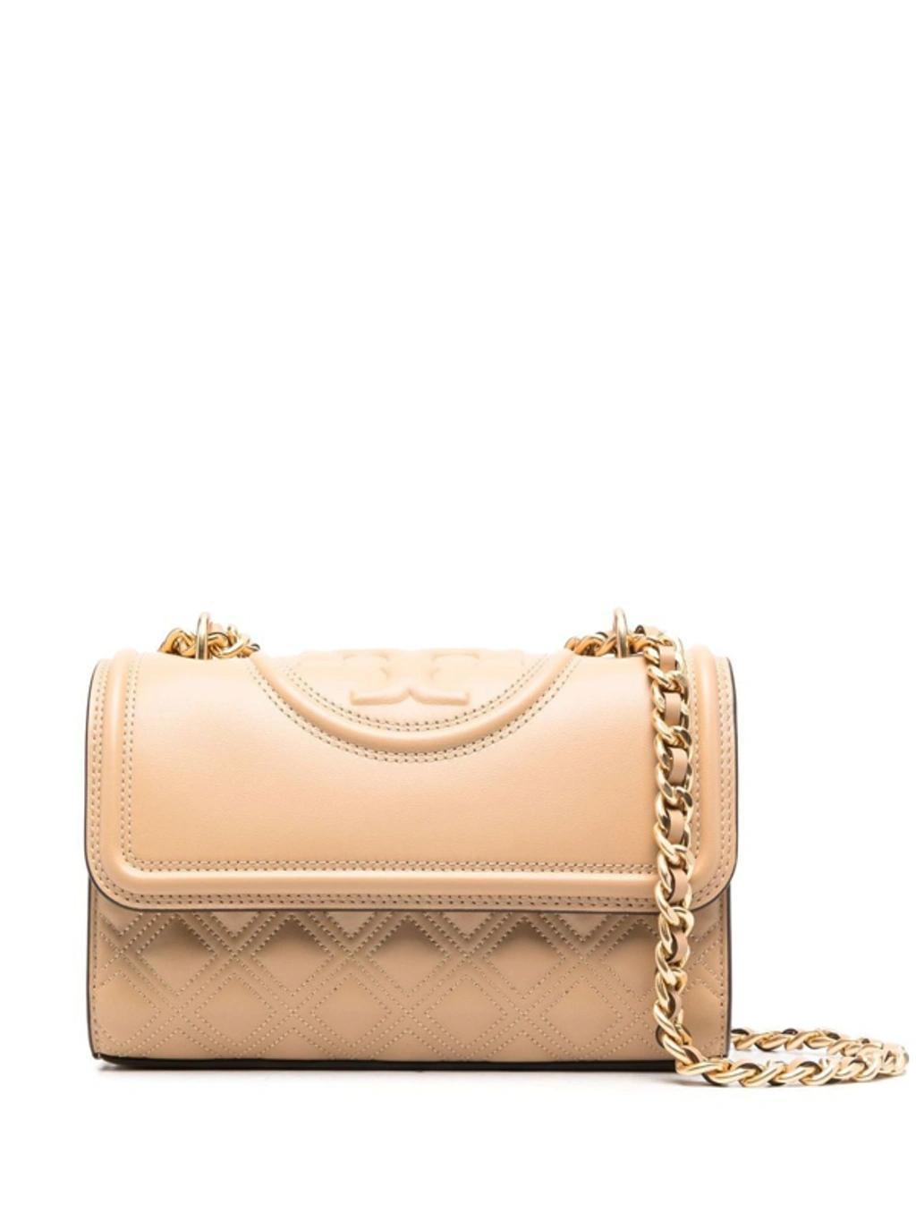 Small Fleming Crossbody Bag In Neutrals Product Image