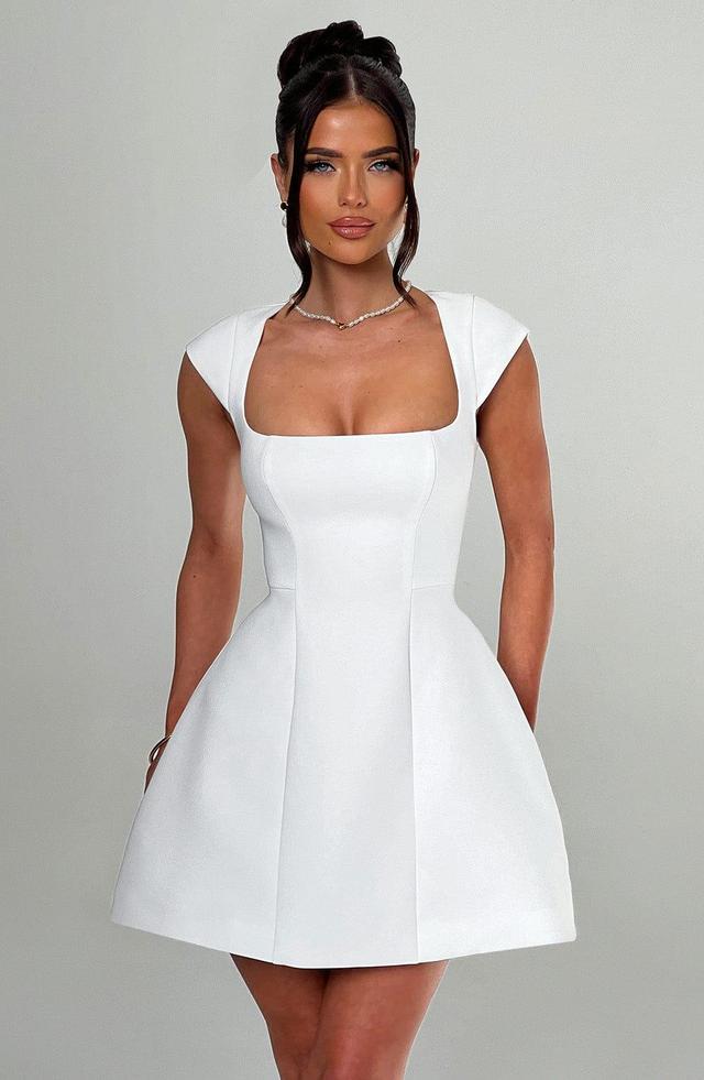 Lena Mini Dress - Ivory Product Image