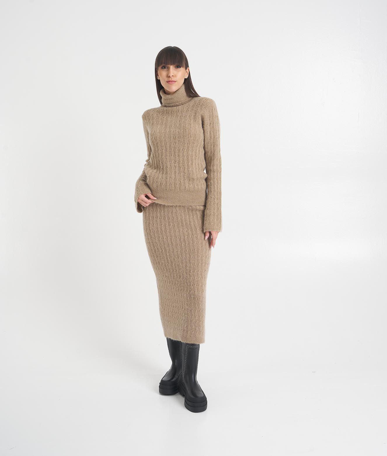 Alpaca blend turtleneck Product Image