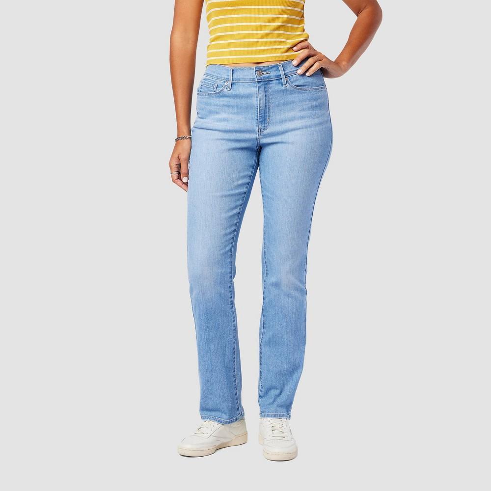 DENIZEN from Levis Womens High-Rise Straight Jeans - Napa Sol 18 Product Image