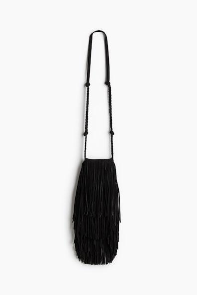 Fringed Suede Phone Bag Product Image