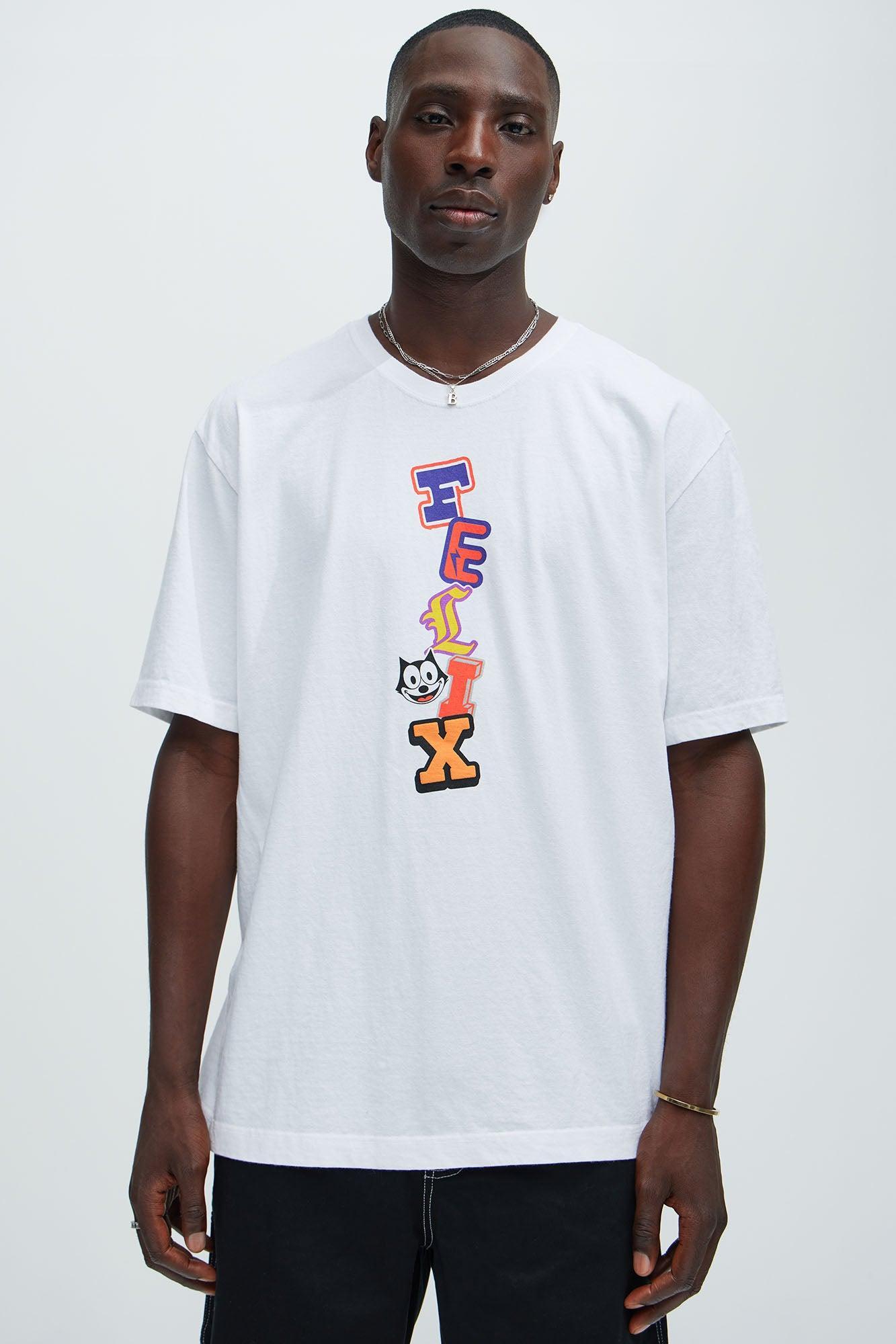 Felix The Cat Short Sleeve Tee - White Product Image