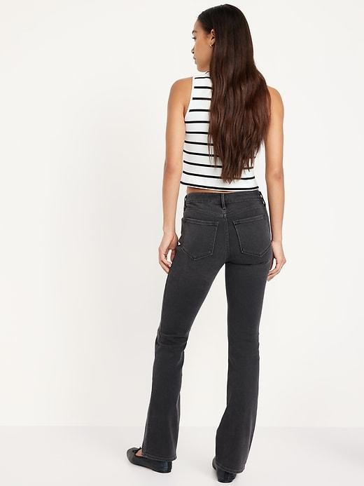 Mid-Rise Wow Boot-Cut Jeans Product Image