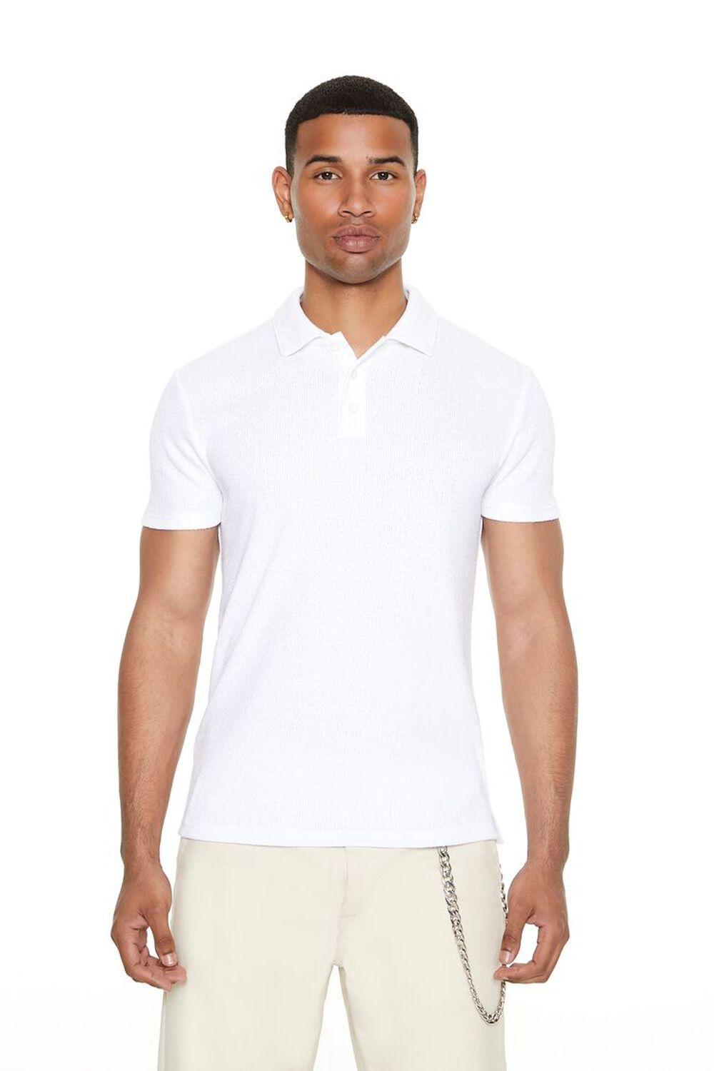 Short-Sleeve Polo Shirt | Forever 21 Product Image