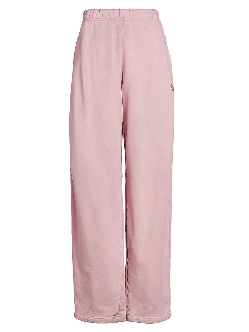 Womens High-Rise Logo Sweatpants Product Image