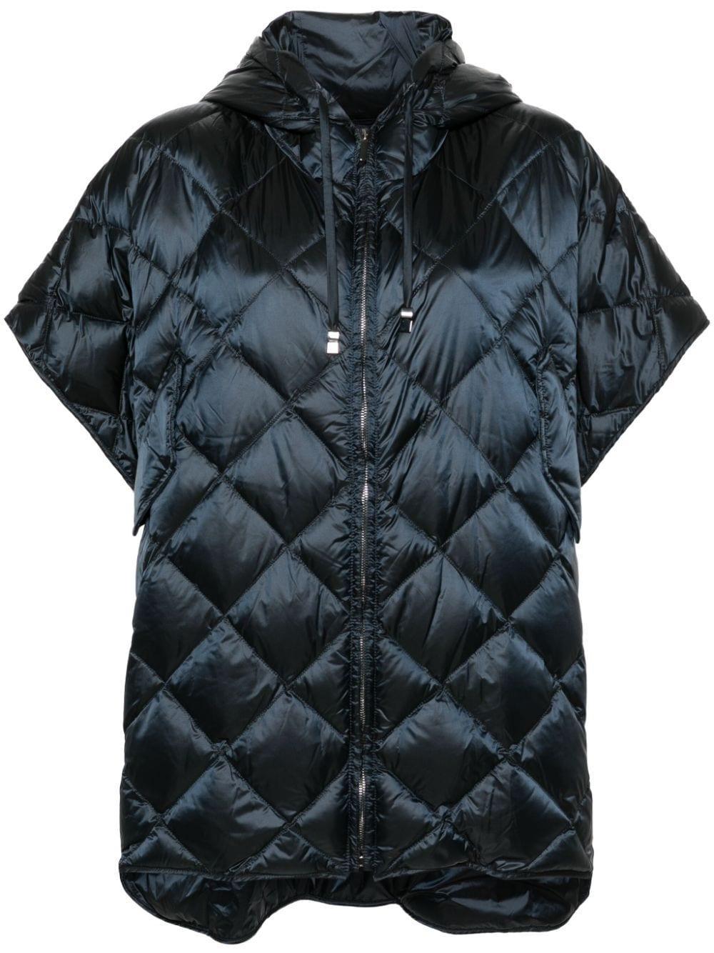 MAX MARA Treman Gilet In Blue Product Image