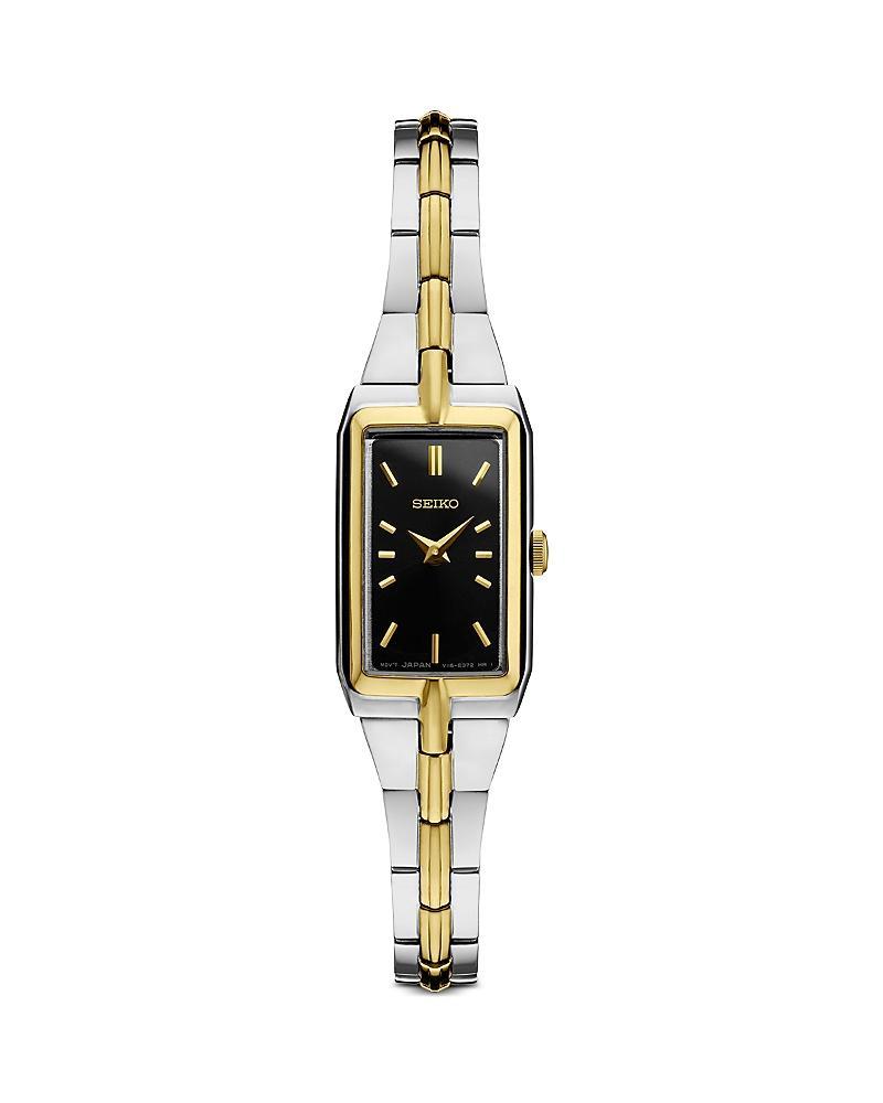 Seiko Womens Essentials Two Tone Stainless Steel Bracelet Watch 15mm Product Image