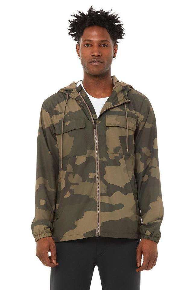 Stride Jacket - Olive Branch Camouflage Male Product Image