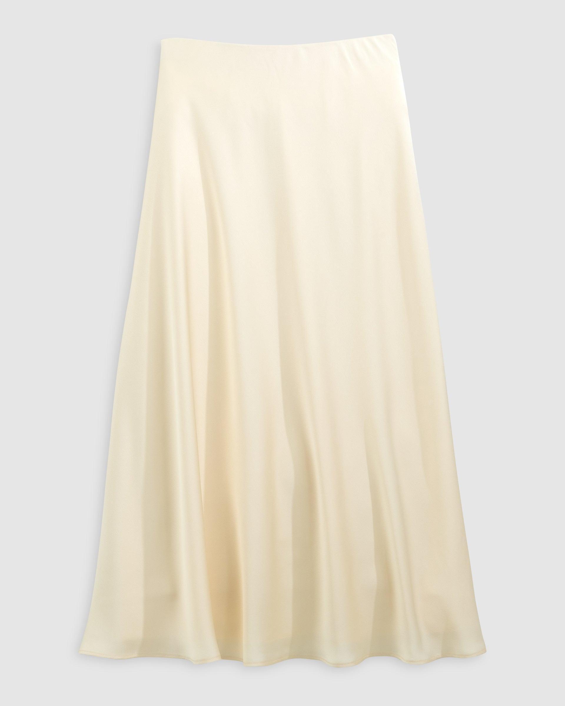 Audrey Charmeuse Slip Skirt Female Product Image