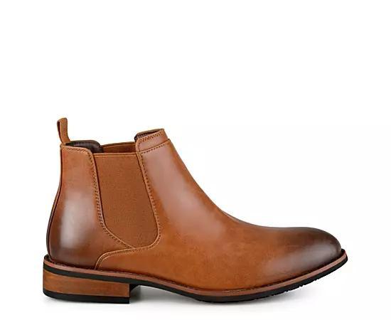 Vance Co. Landon Mens Chelsea Boots Brown Product Image