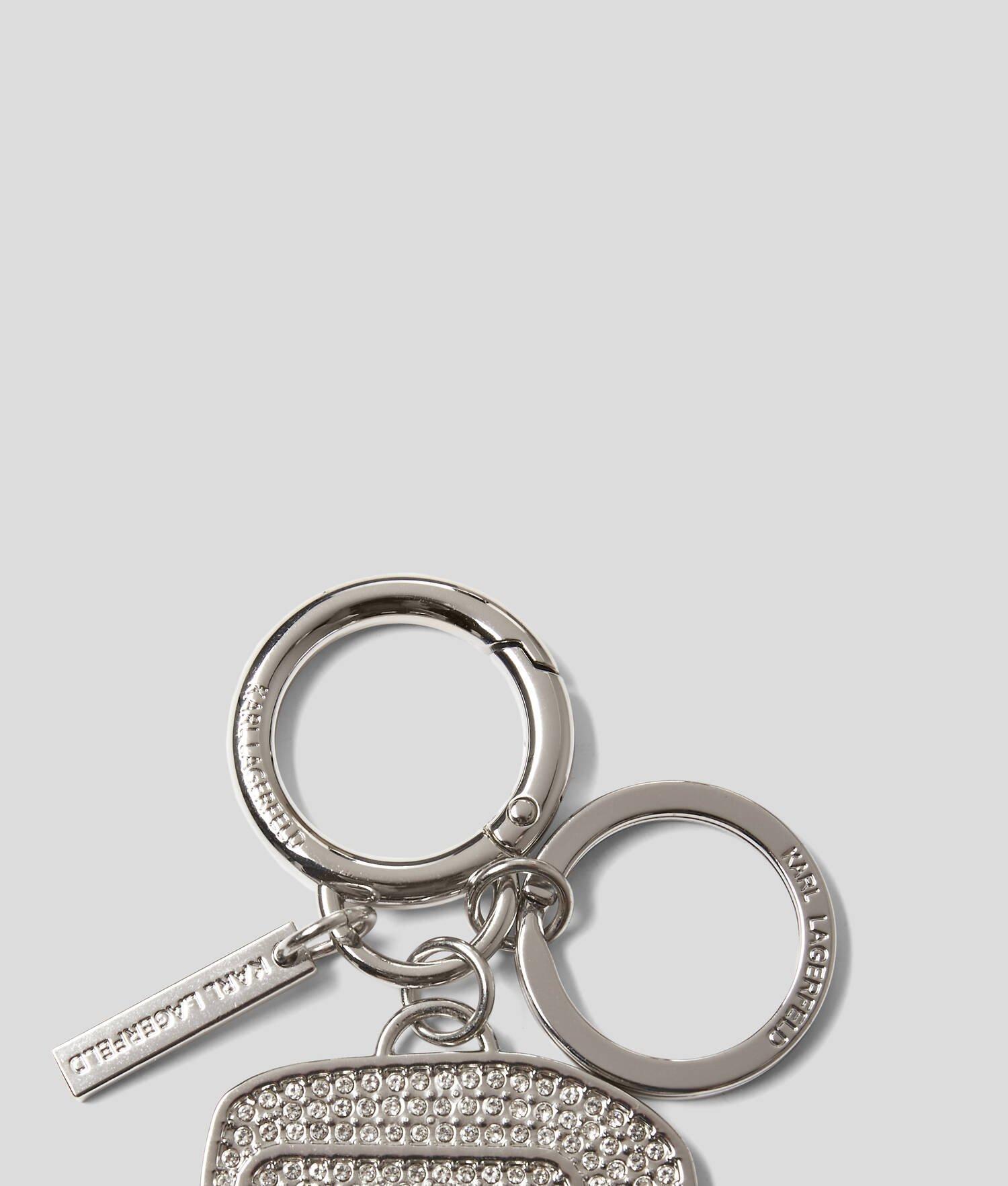 IKON RHINESTONE KARL KEYCHAIN Product Image