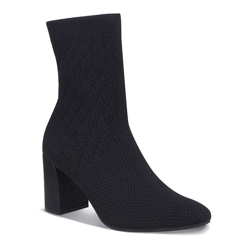 Impo Vyra Womens Stretch Knit Ankle Boots Product Image