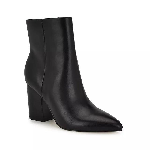 Nine West Plumm Womens Block Heel Dress Ankle Boots Product Image