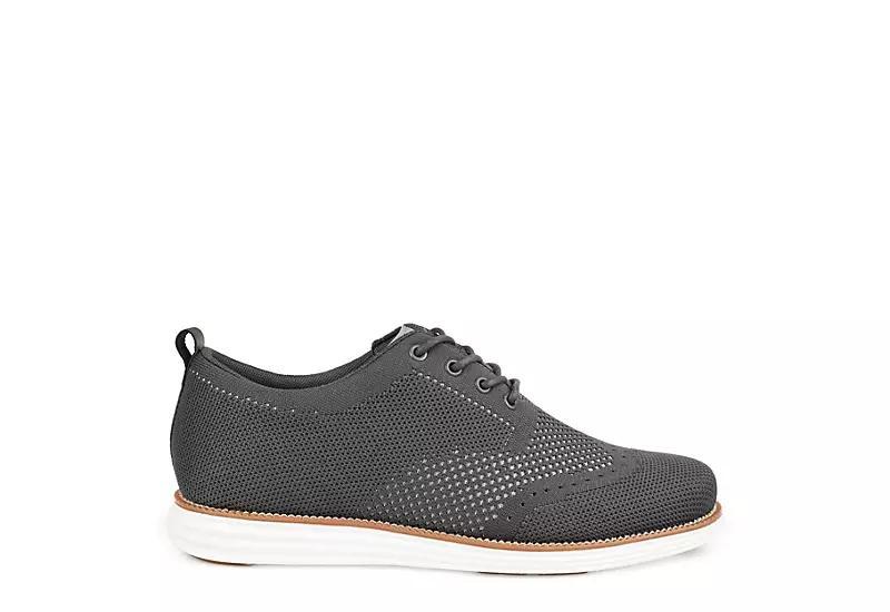 Vance Co. Ezra Mens Wingtip Casual Shoes Blue Product Image