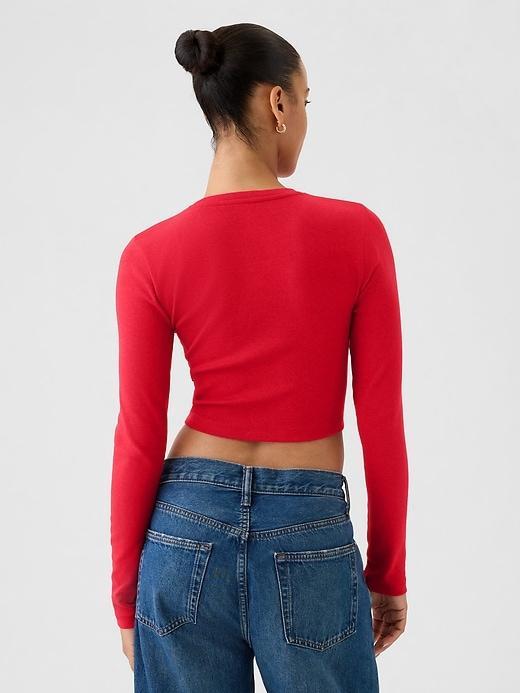 Modern Rib Cropped T-Shirt Product Image