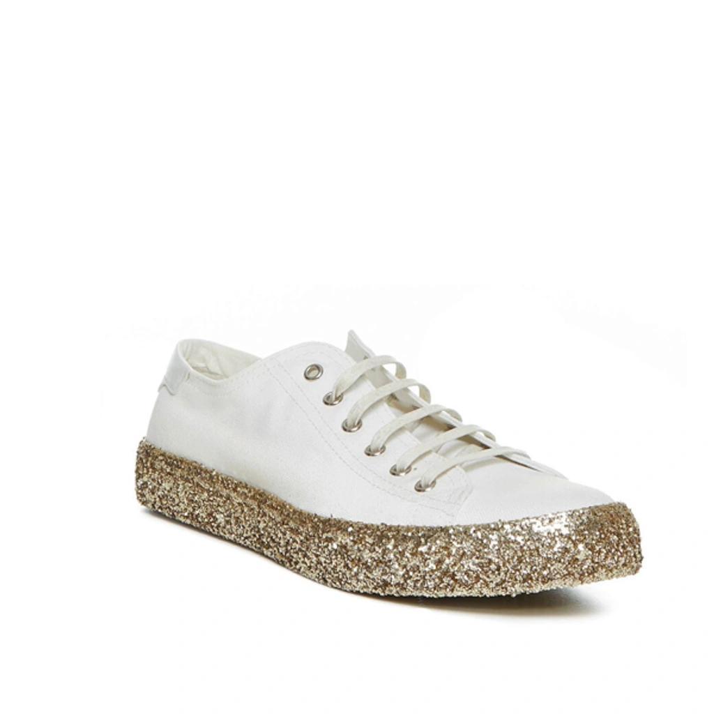 SAINT LAURENT Bedford Low-top Sneakers In White Product Image