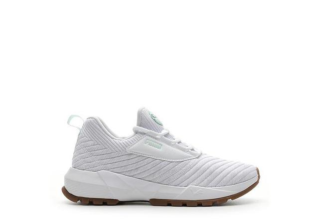 Puma Womens Venus Emboss Knit Sneaker  Running Sneakers - White Size 7.5M Product Image