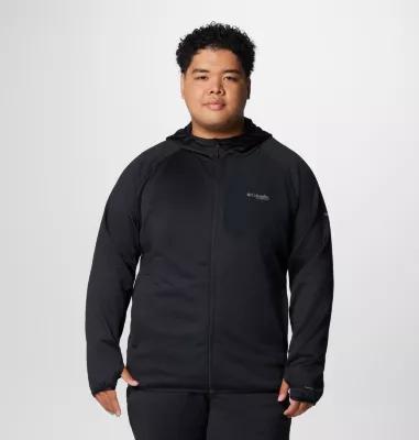 Columbia Men's Triple Canyon Grid II Fleece Hooded Full Zip Jacket - Big- Product Image