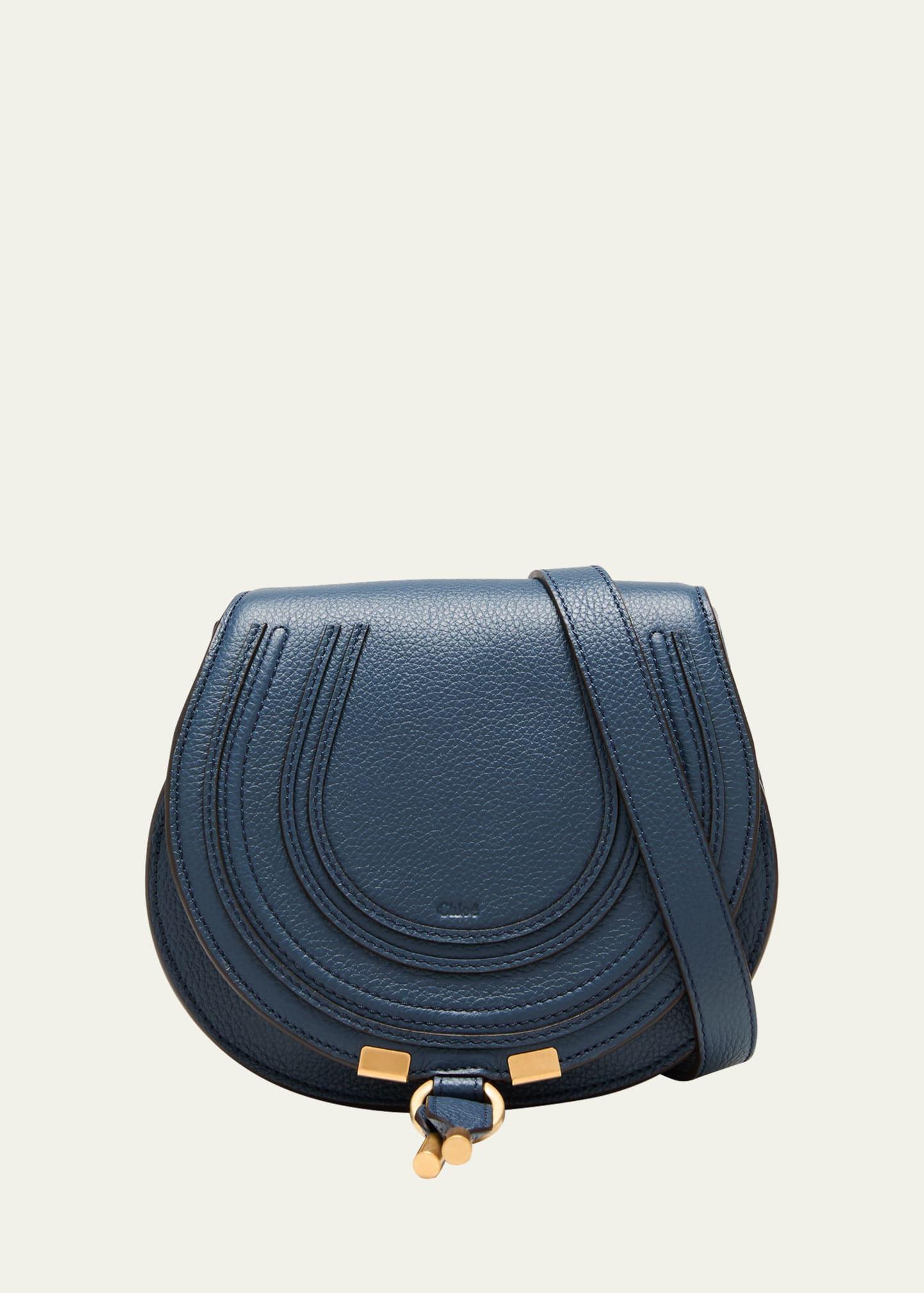 Chlo Small Marcie Leather Crossbody Bag Product Image