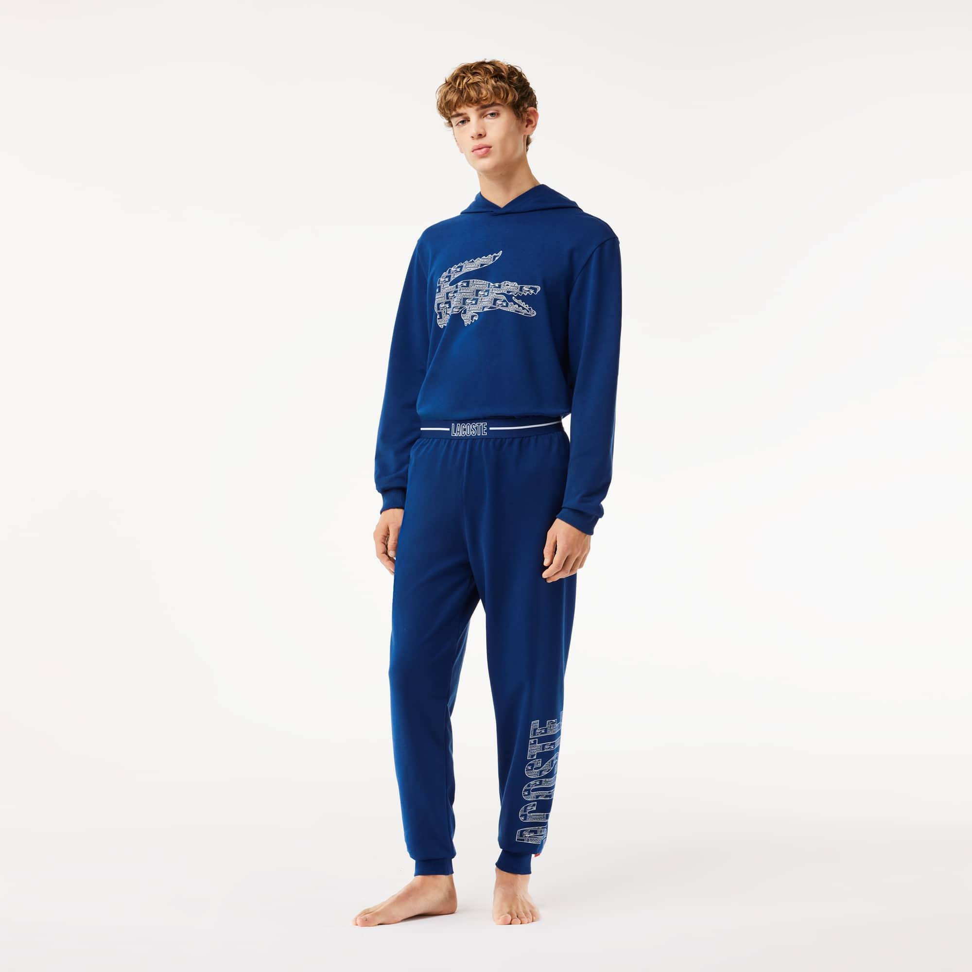 Contrast Branded Lounge Pants Product Image