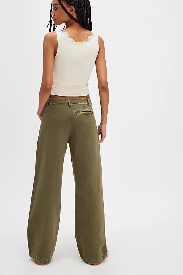 Denimist Teri Wideleg Twill Work Pants Product Image