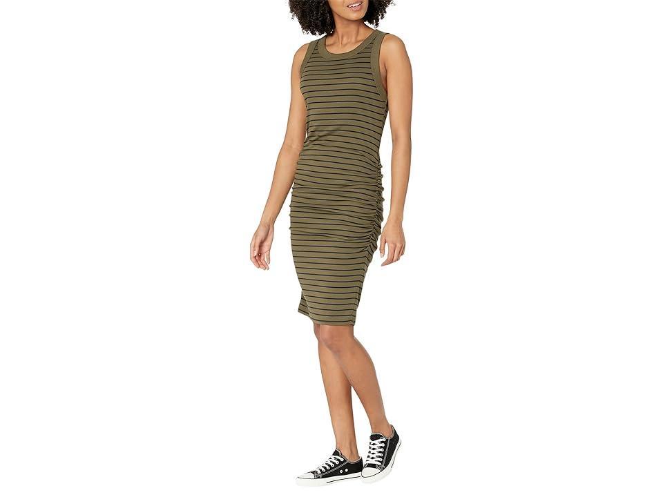 Michael Stars Demi Midi Dress (Dolma/Admiral) Women's Clothing Product Image