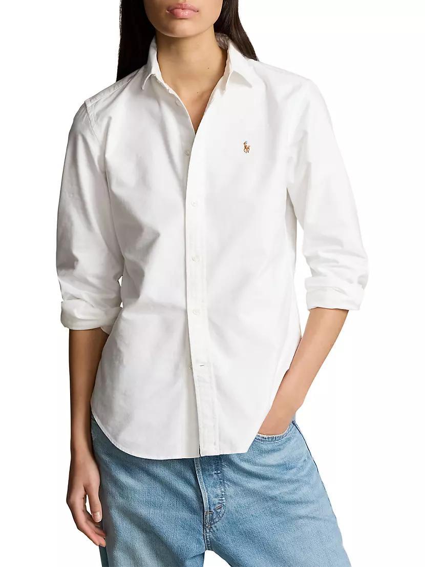 Slim-Fit Oxford Shirt Product Image