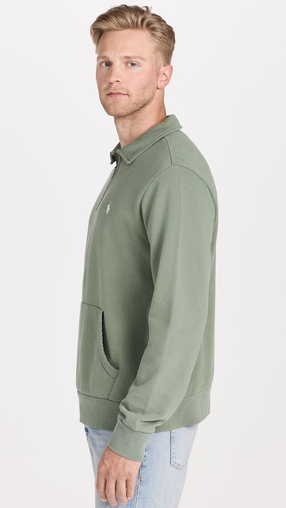 Polo Ralph Lauren Loopback Terry Half Zip Sweatshirt | Shopbop Product Image