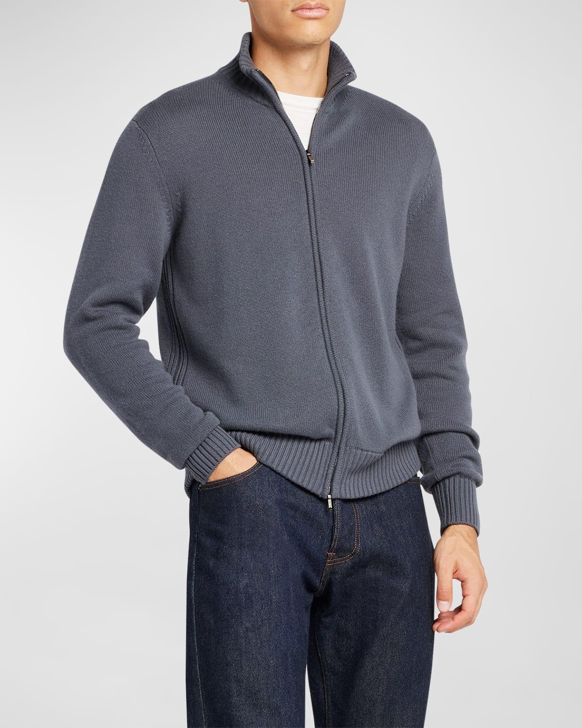 Mens Parksville Cashmere Zip-Up Sweater Product Image