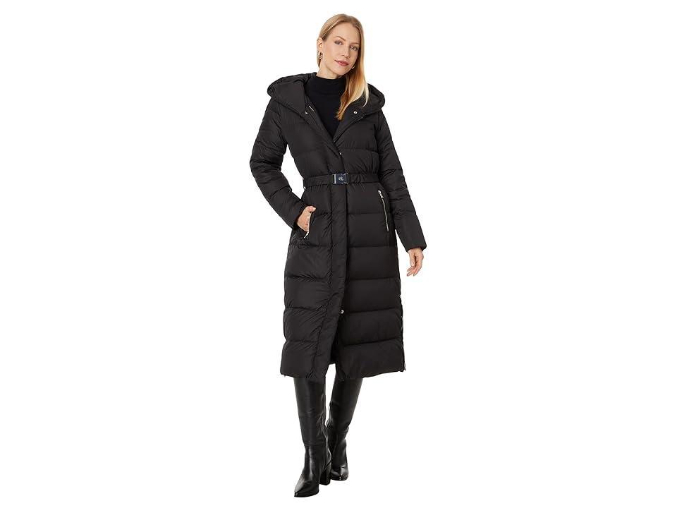 Lauren Ralph Lauren Maxi Belted Puffer 44 Women's Coat Product Image