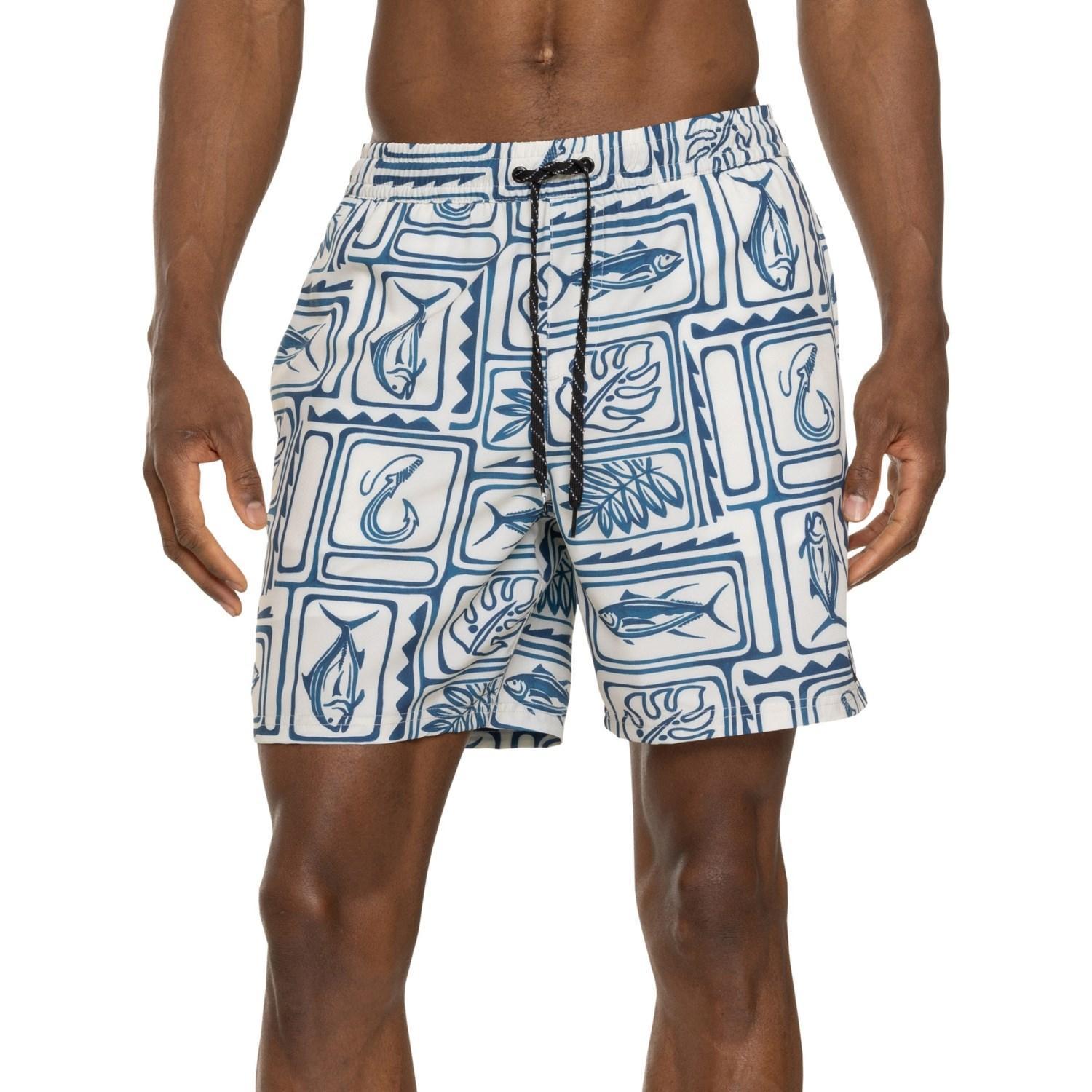 Quiksilver Tiki Print Swim Shorts - 17” Product Image