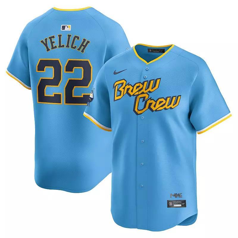 Milwaukee Brewers City Connect Nike Men's Dri-FIT ADV MLB Limited Jersey Product Image