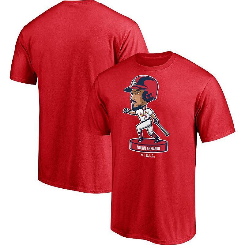 Men's Fanatics Branded Nolan Arenado Red St. Louis Cardinals Player T-Shirt Product Image