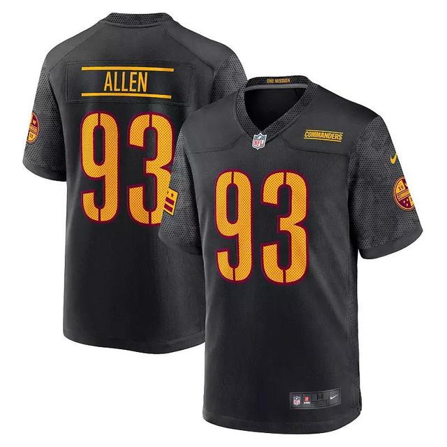 Youth Nike Jonathan Allen Black Washington Commanders Alternate Game Jersey, Boys Product Image