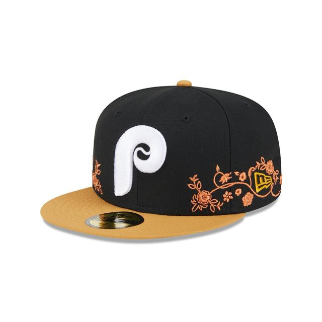 Philadelphia Phillies Floral Vine 59FIFTY Fitted Hat Male Product Image