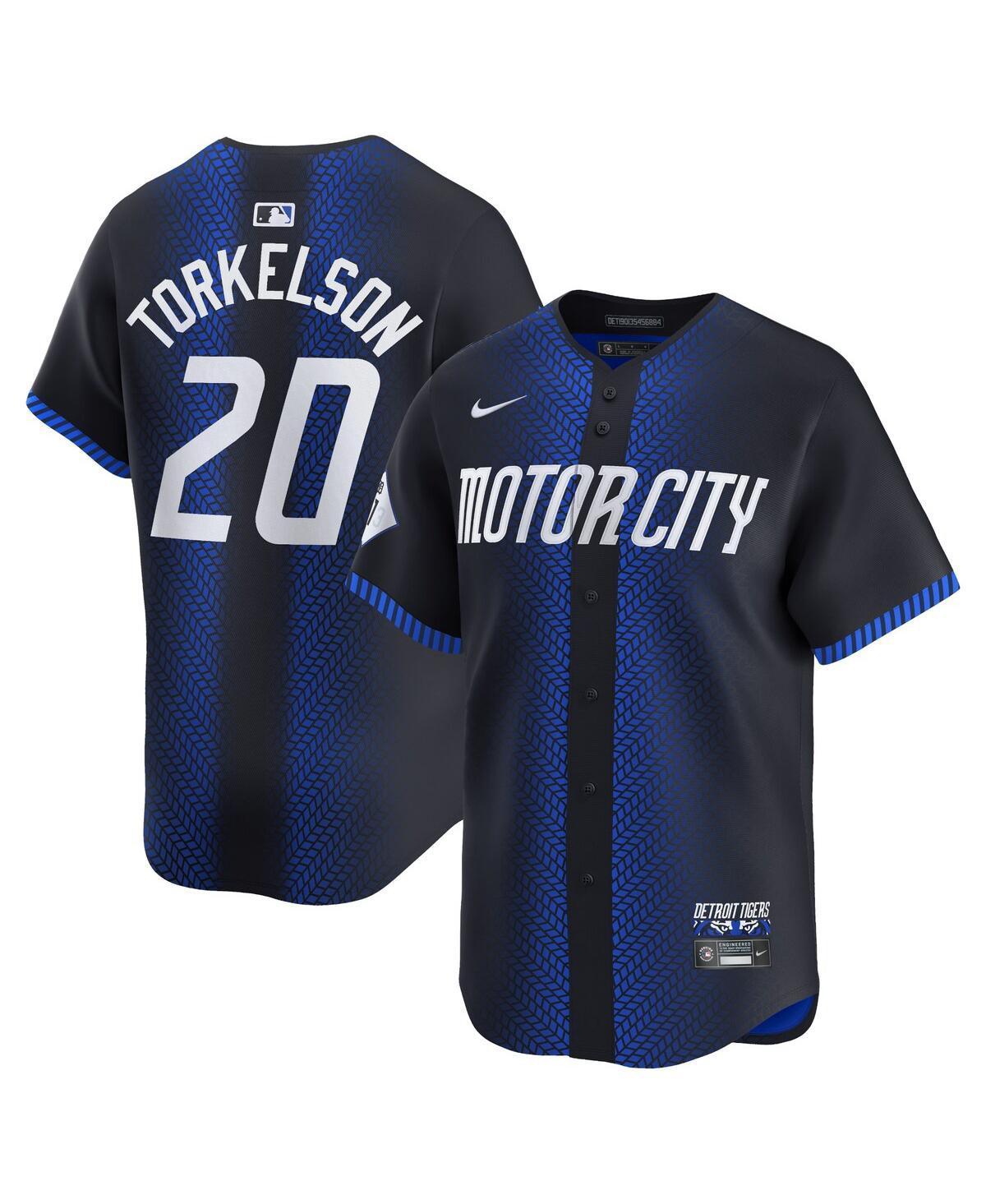 Nike Mens Spencer Torkelson Navy Detroit Tigers 2024 City Connect Limited Jersey - Navy Product Image